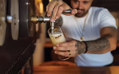 Pour Like a Pro: Self-Serve Beer Tables at The Clubhouse Marbella