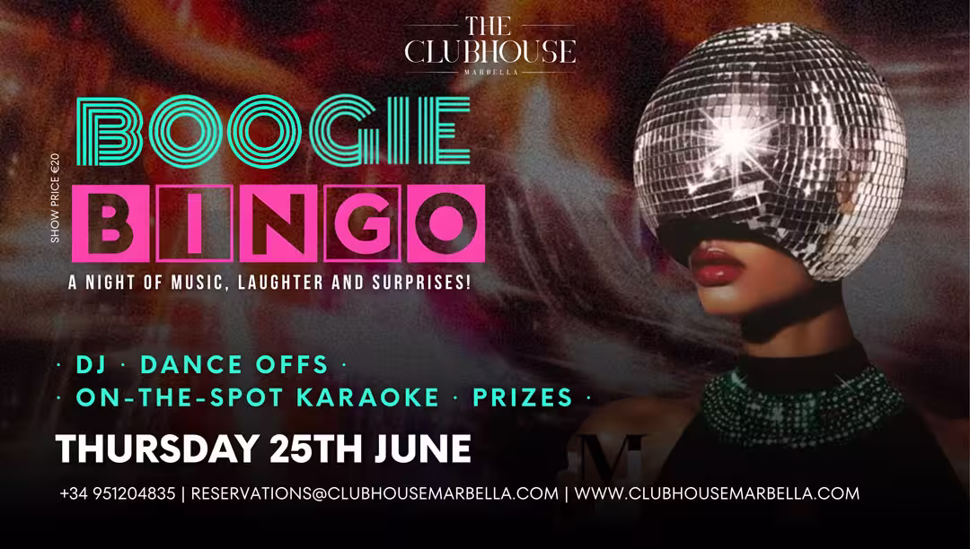 Boogie Bingo in Marbella