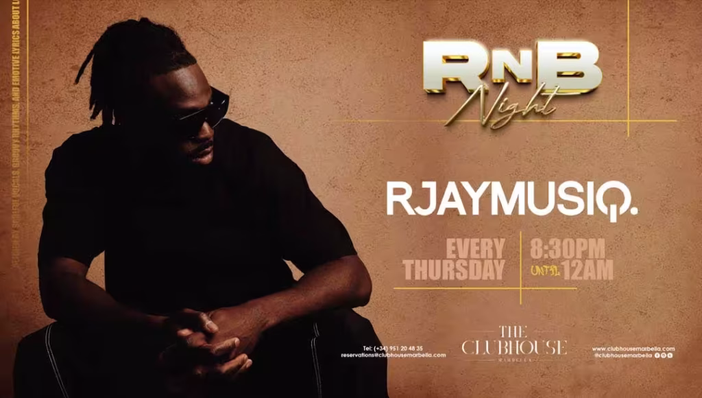 RnB nights at The Clubhouse with RJAYMUSIQ