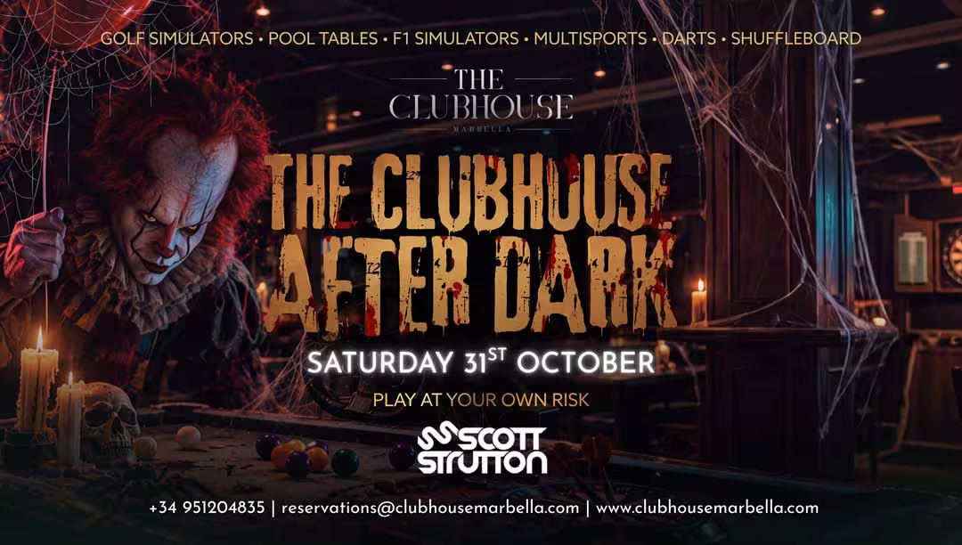 Celebrate Halloween in Marbella at The Clubhouse