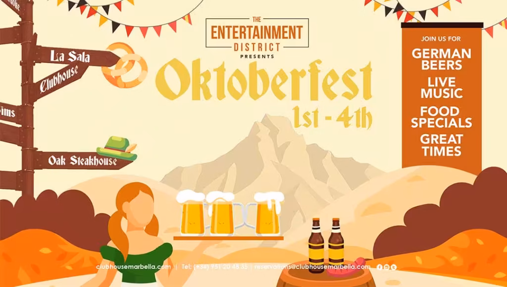 Oktoberfest at The Clubhouse Marbella