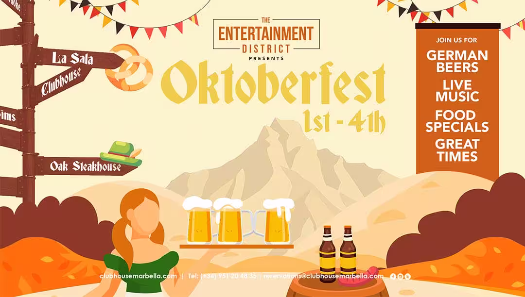 Oktoberfest at The Clubhouse Marbella
